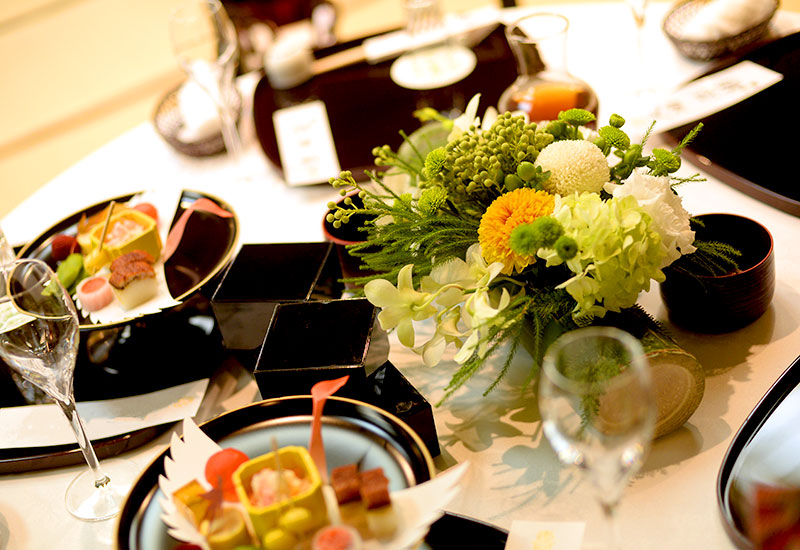 「水戸 山口楼」和の結婚式