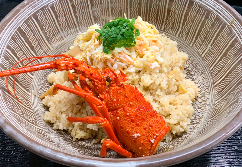 常陸の国いせ海老会席