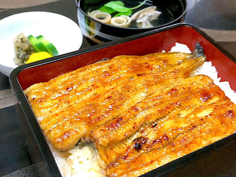 うなぎ重＆鉄板焼きコース その2